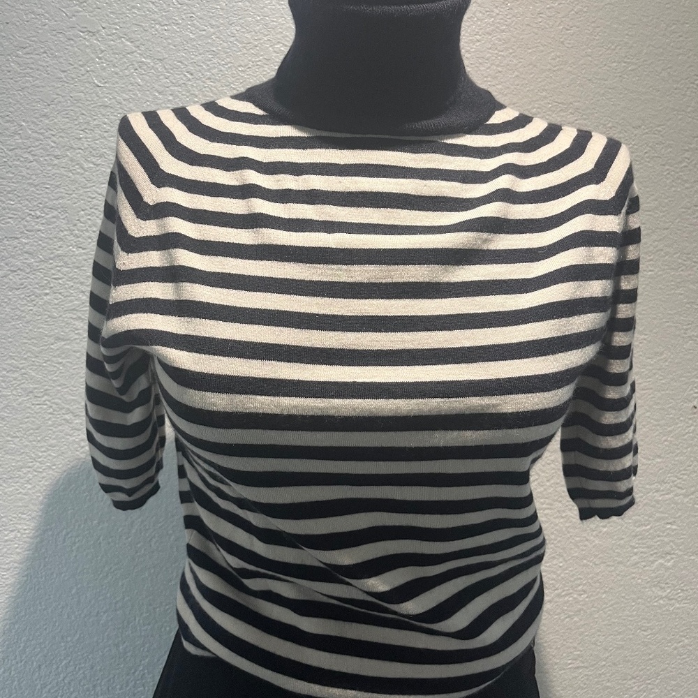 Celine classic striped Cashmere polo size M